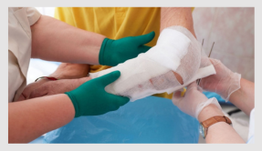 Dressing in OT minor procedures